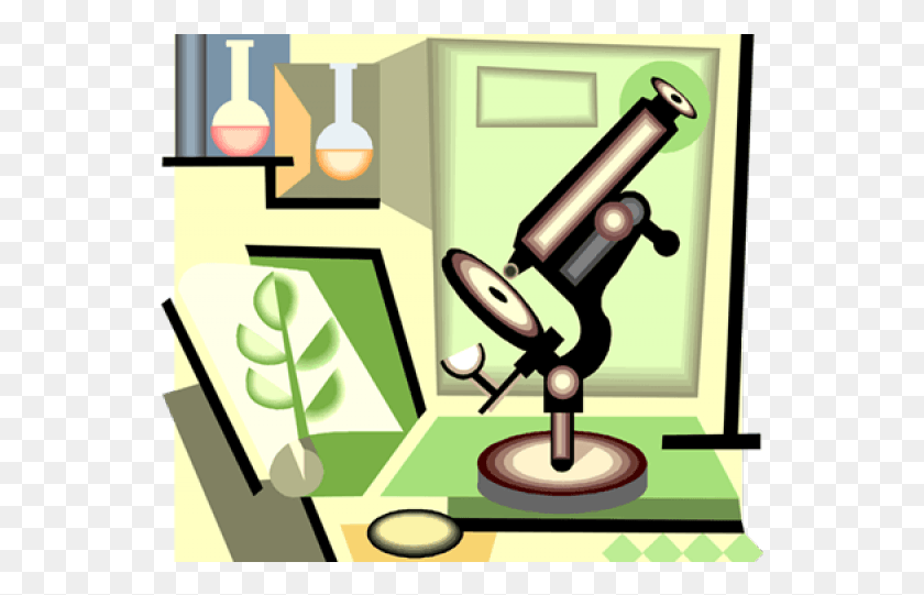 549x481 Microscope Clipart Science Thing Illustration HD PNG Download