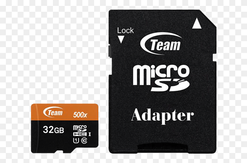 634x494 Microsdhc Uhs Iu1 Class 10 Memory Card With Adapter Micro Sd Team Group, Text, Electronics, Passport HD PNG Download