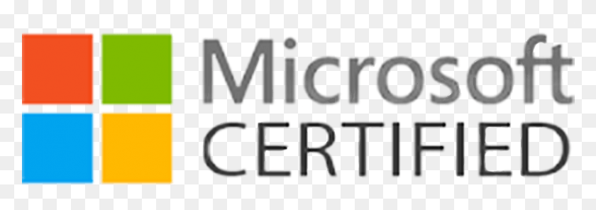 801x243 Microsoft Certified Microsoft Corporation, Word, Label, Text HD PNG Download