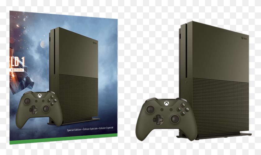 1281x721 Microsoft Continues To Win The Console Bundle Wars Xbox One S 1tb Battlefield, Electronics, Mouse, Hardware HD PNG Download