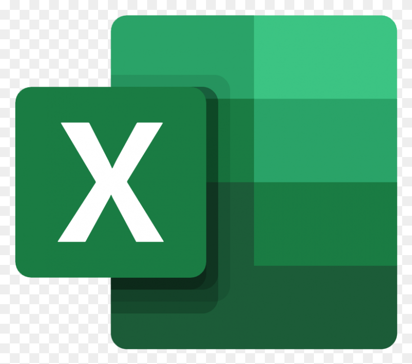 801x701 Microsoft Excel Icon Windowaes Xd, Green, First Aid, Text HD PNG Download