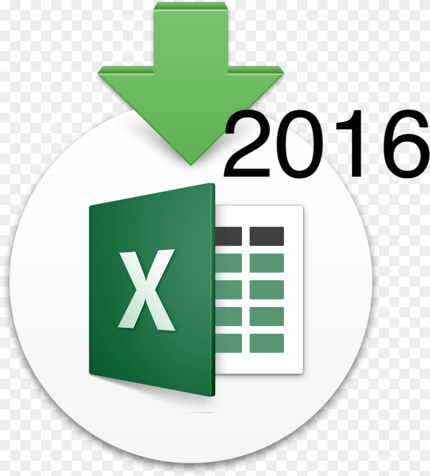 Microsoft Excel Logo, Green, Symbol PNG