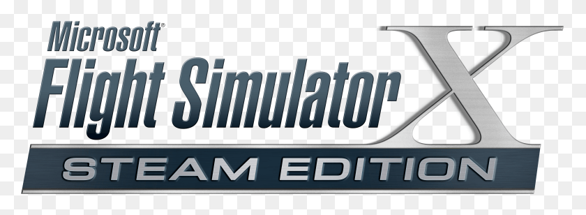 4892x1558 Microsoft Flight Simulator X, Word, Text, Logo HD PNG Download