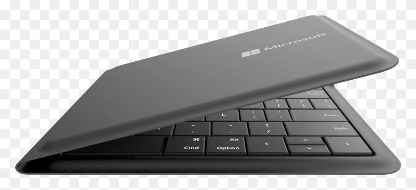 1672x695 Descargar Png Teclado Plegable De Microsoft Teclado Plegable Universal De Microsoft, Hardware De Computadora, Hardware, Computadora Hd Png