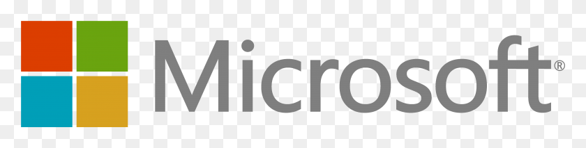 5216x1025 Microsoft Logo Transparent Background Microsoft, Word, Text, Label HD PNG Download
