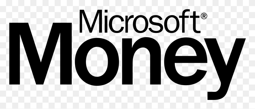 1997x771 Microsoft Money Логотип Прозрачный Microsoft Money, Серый, World Of Warcraft Hd Png Скачать