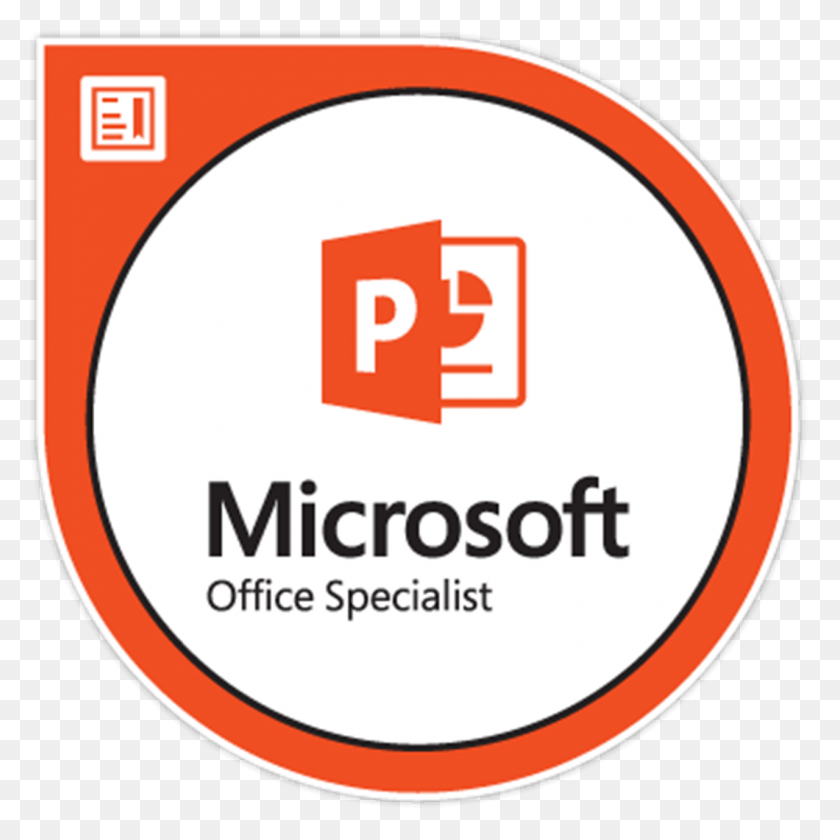 1280x1280 Специалист Microsoft Office Powerpoint, Этикетка, Текст, Первая Помощь Hd Png Скачать