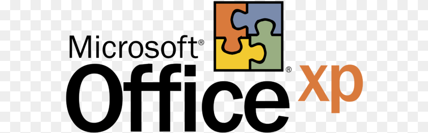 585x262 Microsoft Office Xp Logo Office Xp Logo, Game PNG