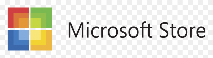 2500x552 Descargar Png Logotipo De Microsoft Store Transparente Logotipo De Microsoft Store Vector, Texto, Alfabeto, Símbolo Hd Png