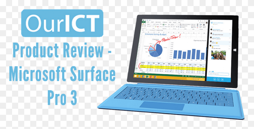 816x384 Microsoft Surface Pro 3 Review Netbook, Laptop, Pc, Computer HD PNG Download