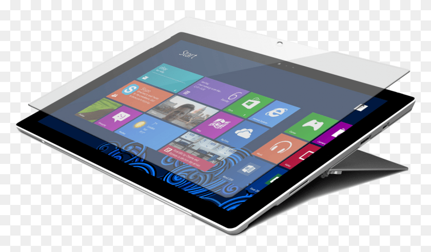 1103x611 Descargar Png Microsoft Surface Pro 6 Amp 4 Pantalla De Vidrio Templado, Computadora, Electrónica, Tableta Hd Png