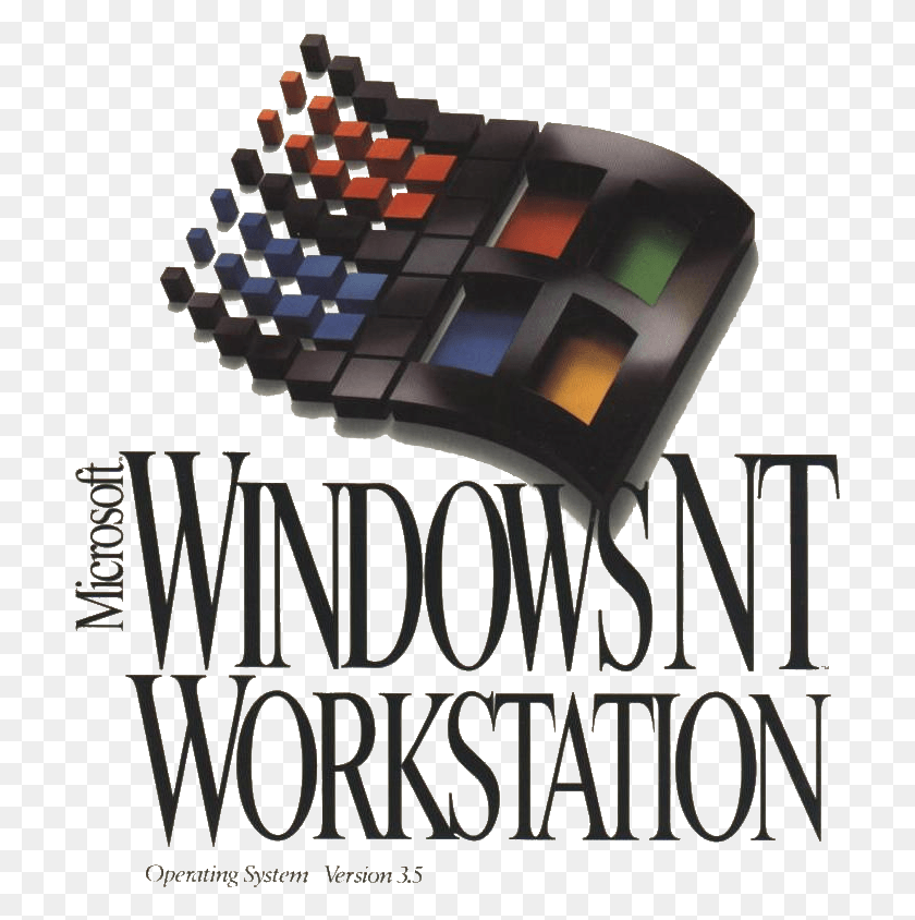 703x784 Логотип Microsoft Windows Nt Workstation, Текст, Алфавит, Слово Hd Png Скачать