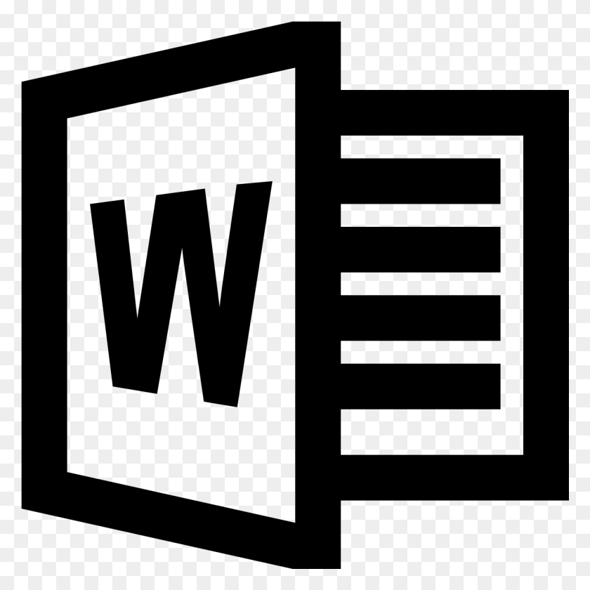1201x1201 Microsoft Word Icon Images Galleries Microsoft Powerpoint Icon, Gray, World Of Warcraft HD PNG Download