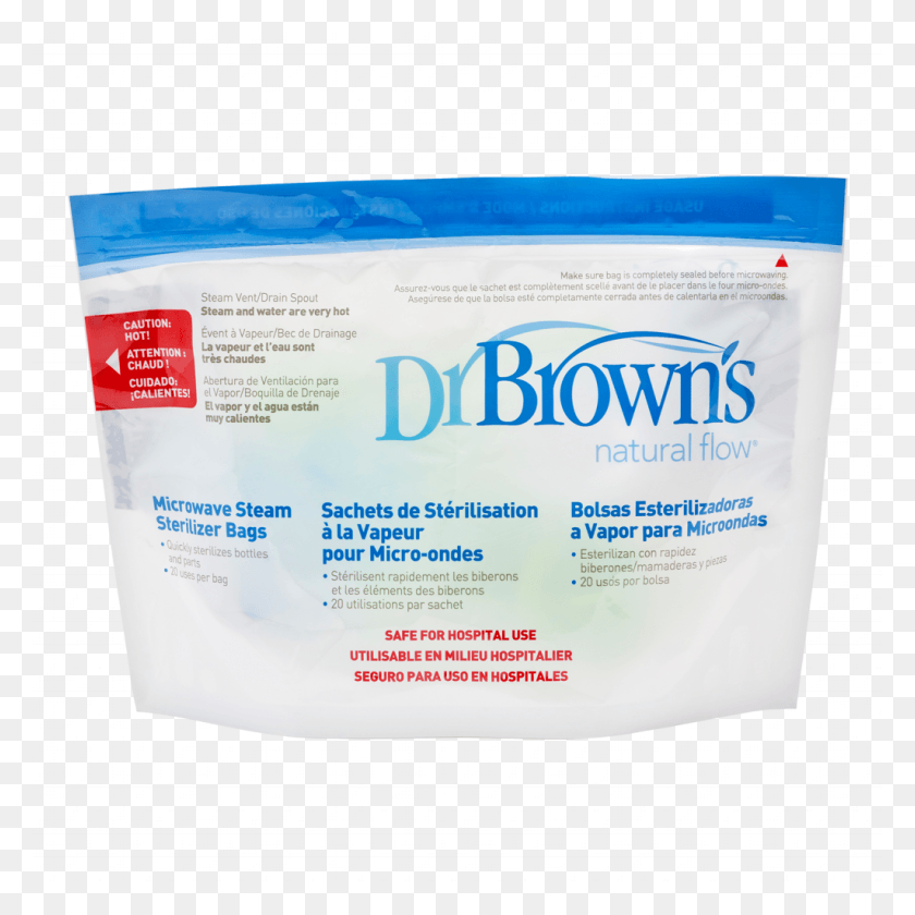 1024x1024 Microwave Steam Sterilizer Bags Dr Brown Microwave Steam Sterilizer Bags, Business Card, Paper, Text HD PNG Download