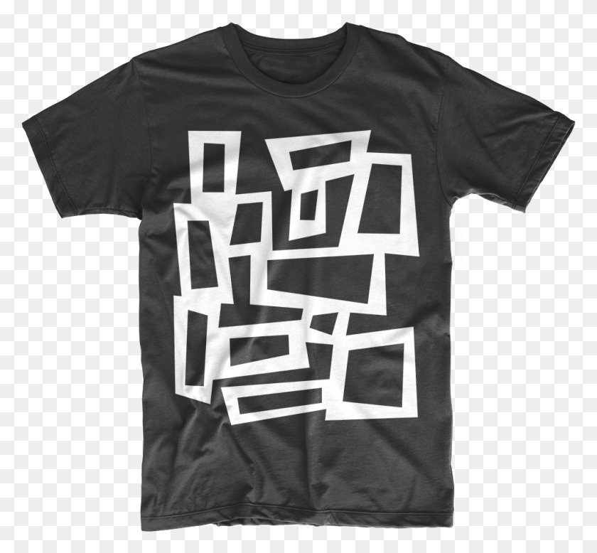 981x904 Mid Century Modern Abstract Squares T Shirt Artist Palette T Shirt, Clothing, Apparel, T-shirt HD PNG Download