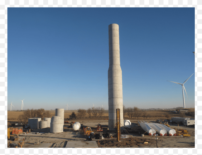 1167x876 Midamerican Energy39s New Iowa Wind Farm To Feature Inside Midamerican Wind Turbine, Building, Architecture, Rocket HD PNG Download