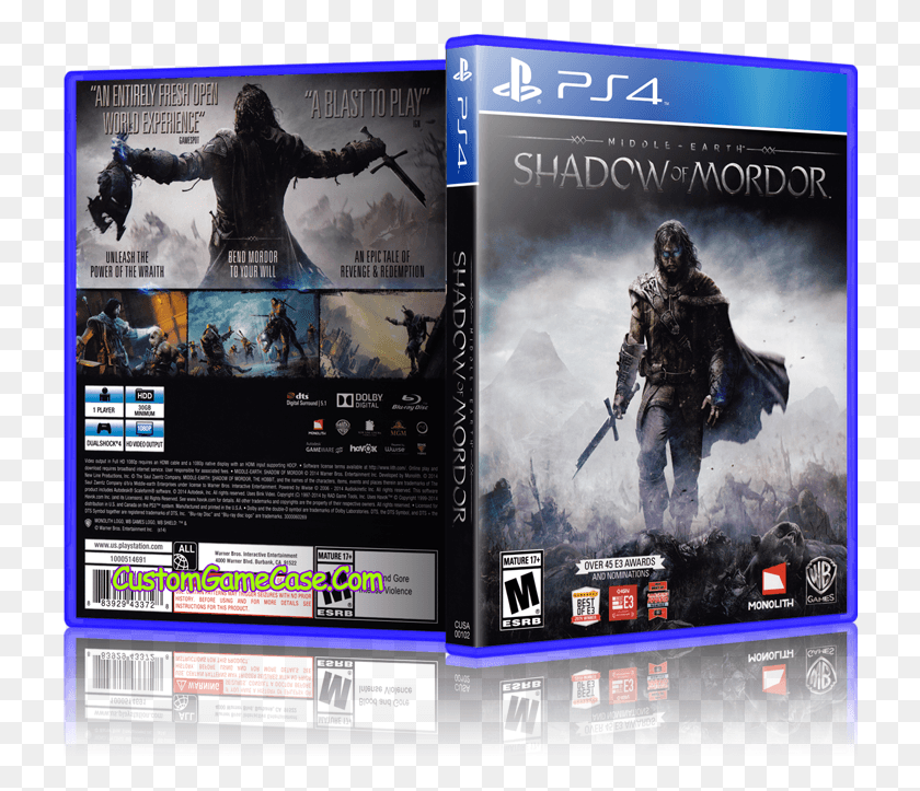 728x663 Middle Earth Shadow Of Mordor, Person, Human, Poster HD PNG Download