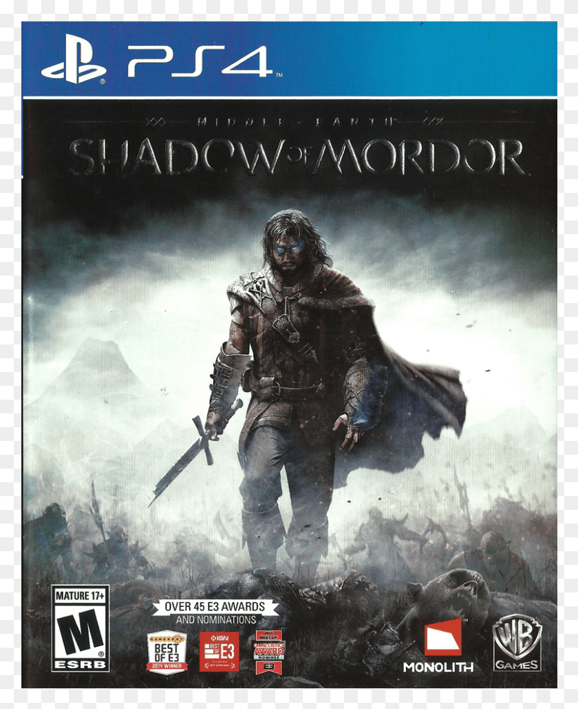 805x1001 Middle Earth Shadow Of Mordor Middle Earth Shadow Of Mordor, Poster, Advertisement, Person HD PNG Download