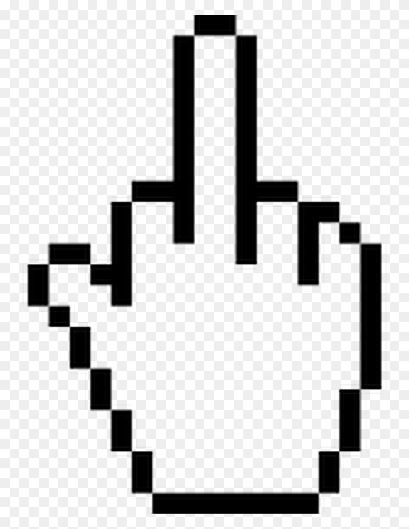 752x1025 Middle Finger Cursor, Gray, World Of Warcraft HD PNG Download
