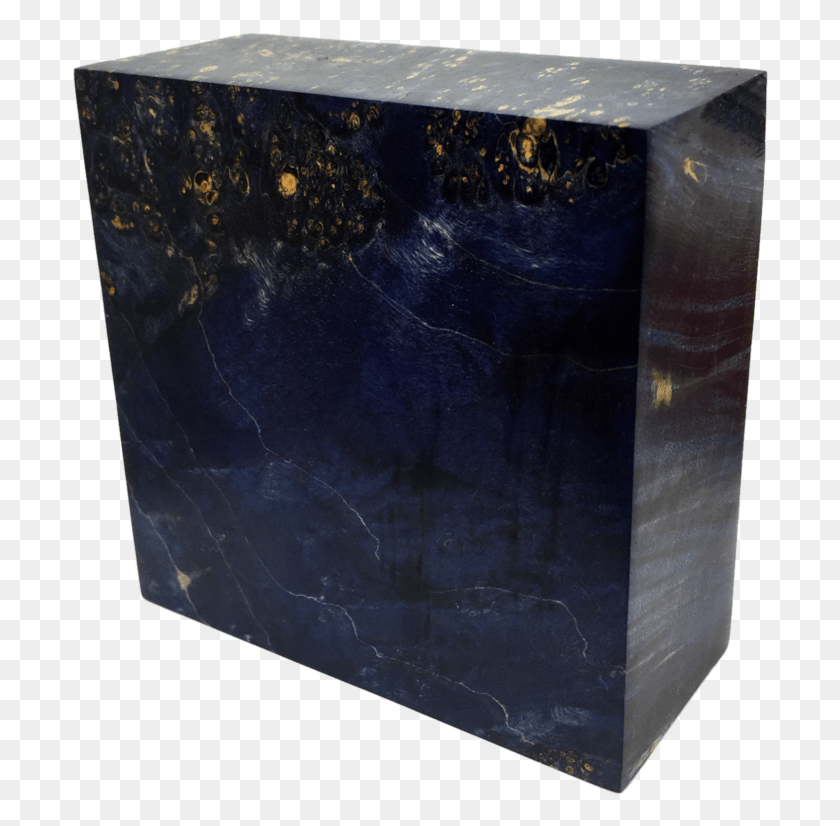 698x766 Midnight Blue Box Elder Box, Furniture, Crystal, Tabletop HD PNG Download