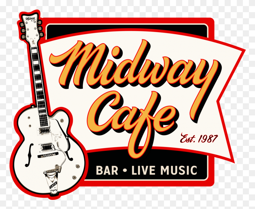 995x802 Midway Logo Expanded Music Instruments Logo, Guitar, Leisure Activities, Musical Instrument HD PNG Download