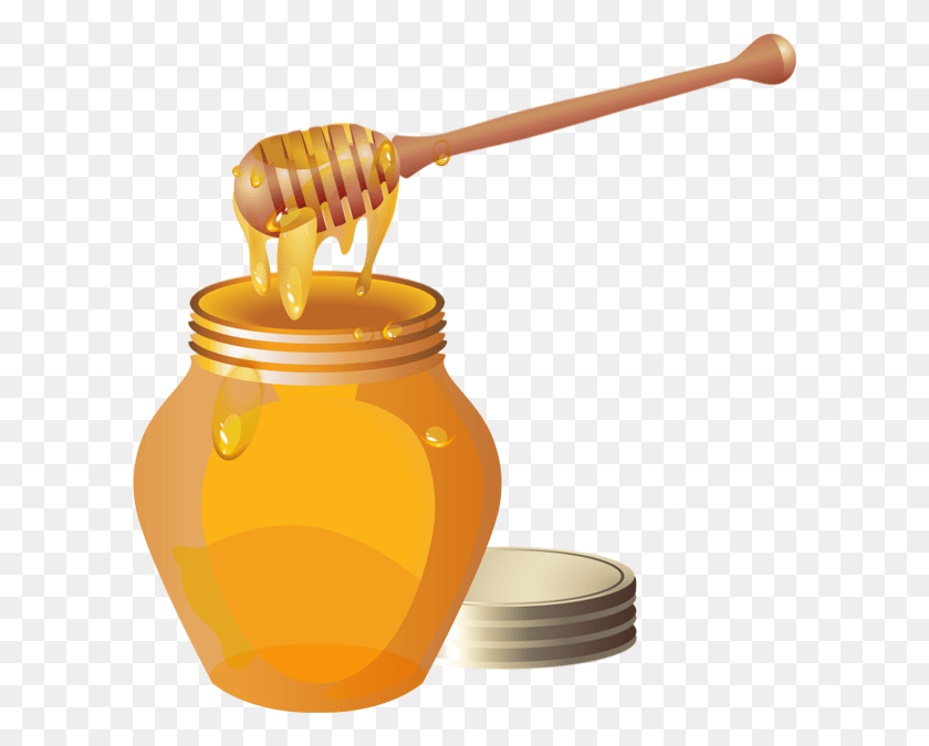 600x615 Miel Clipart, Honey, Food, Jar HD PNG Download