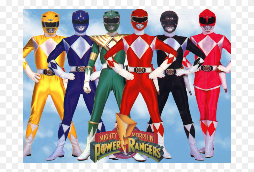 687x511 Mighty Morphin Power Rangers, Person, Human, Helmet HD PNG Download