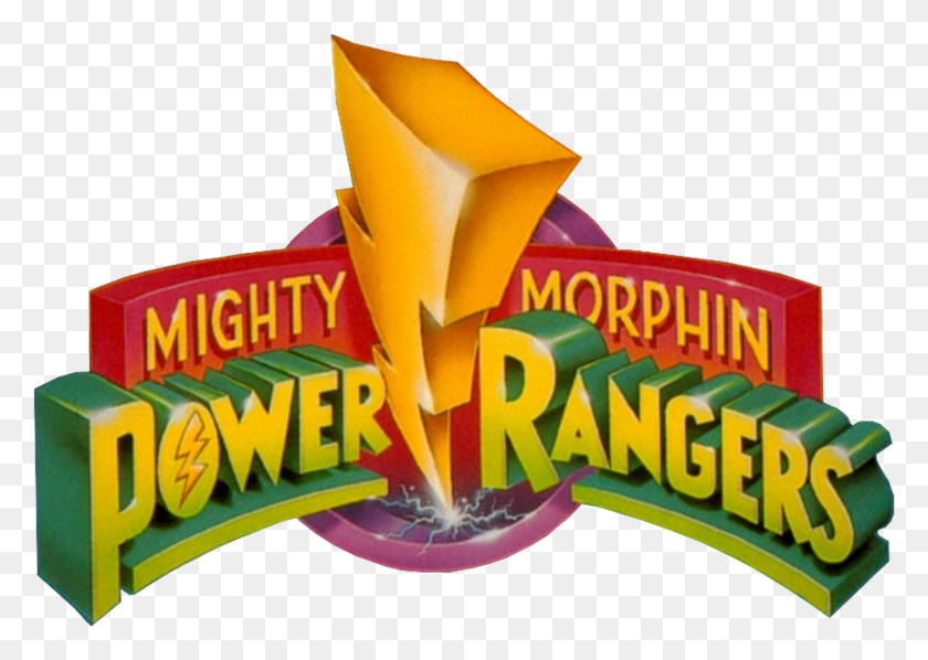 1519x1049 Descargar Png Mighty Morphin Power Rangers Power Rangers Mighty Morphin Logo, Papel, Texto Hd Png