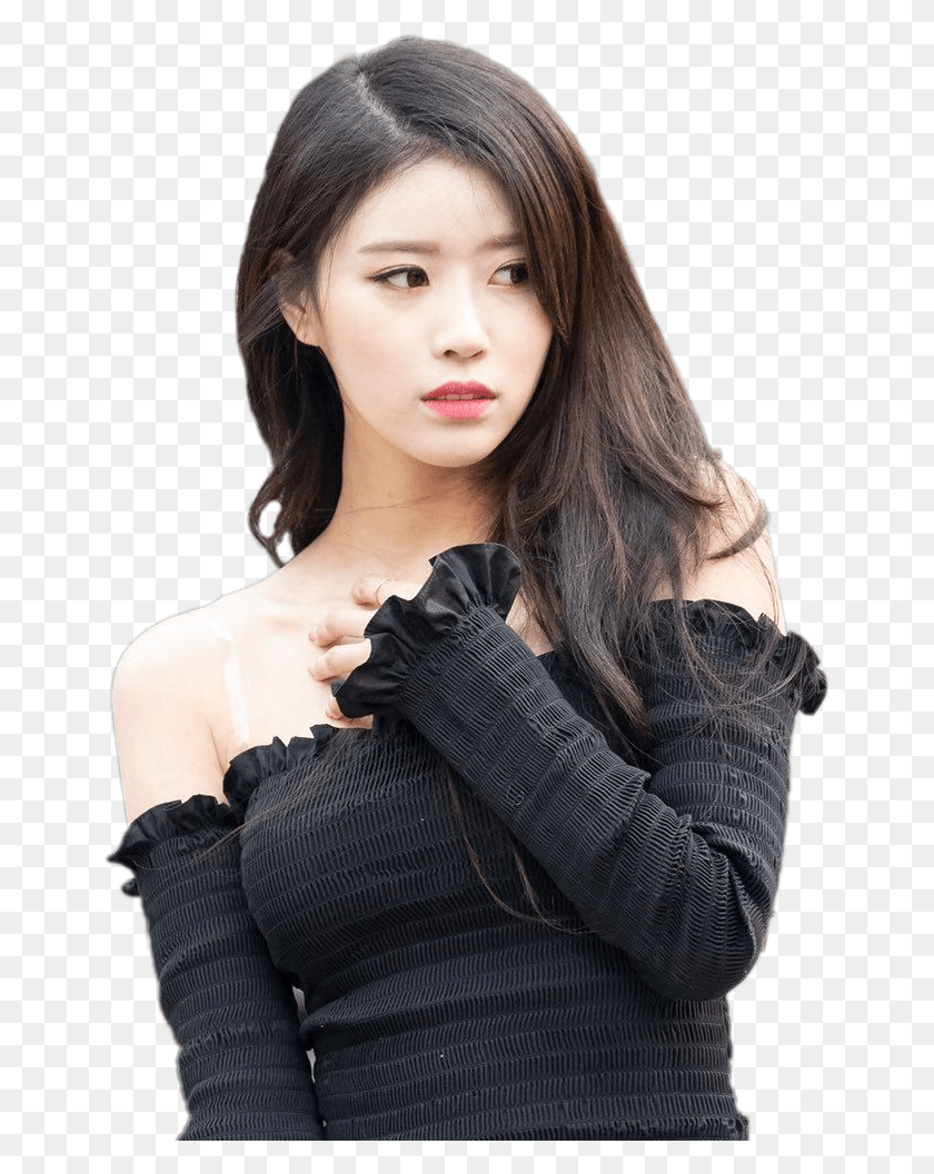 651x996 Mijoo Lovelyz Mijoolovelyz Cute Sexy Black, Clothing, Apparel, Person HD PNG Download