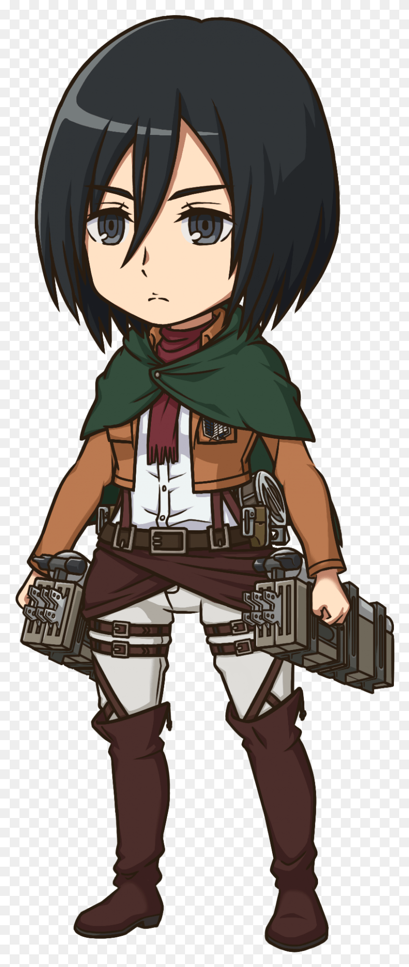 805x1988 Mikasa, Clothing, Apparel, Person HD PNG Download