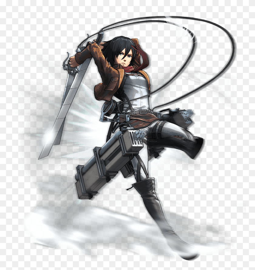 934x993 Mikasa Attack On Titan, Person, Human, Duel HD PNG Download