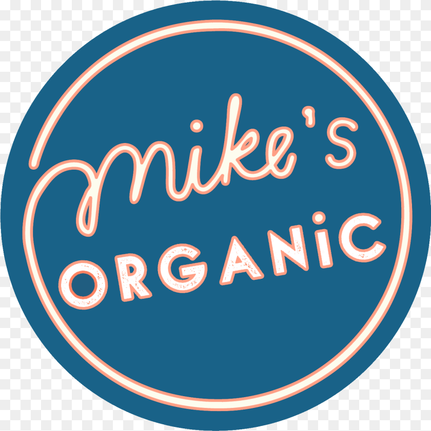 1361x1362 Mike S Organic Delivery Circle, Logo, Disk PNG