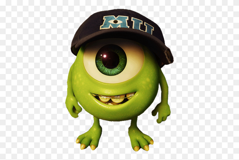 383x502 Mike Wazowski Monsters Inc Little Mike, Toy, Hat, Clothing HD PNG Download