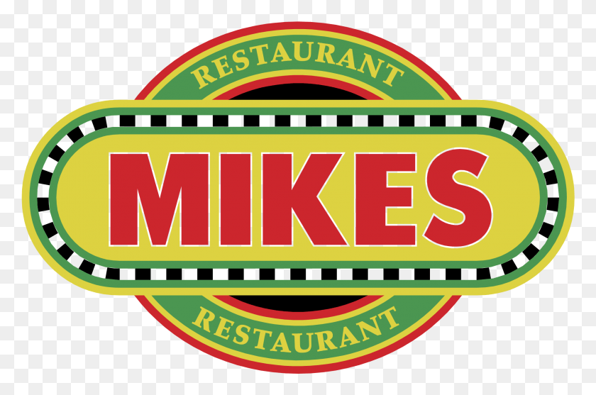 2191x1397 Mikes Pizza Logo Transparent Mikes Logo, Label, Text, Word HD PNG Download