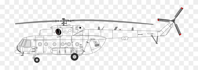 717x239 Mil Mi 17 Mil Mi 8 Mil Moscow Helicopter Plant Military Helicoptero Mi 17 Dibujo, Sport, Sports, Text HD PNG Download