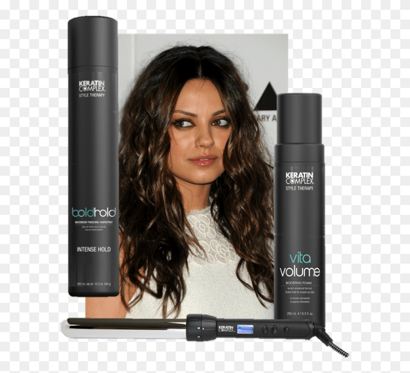 595x704 Mila Kunis Hair Products Hairstyle, Person, Human, Aluminium HD PNG Download