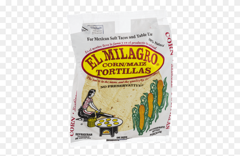 377x485 Milagro Tortillas, Plant, Food, Vegetable HD PNG Download