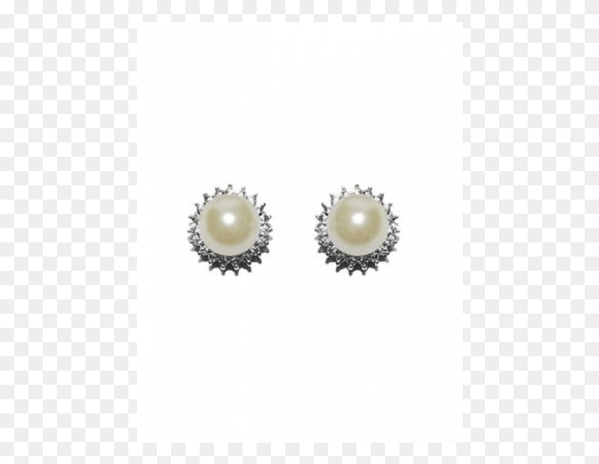 458x591 Mildred Pearl And Crystal Classic Stud Earring Earrings, Jewelry, Accessories, Accessory HD PNG Download