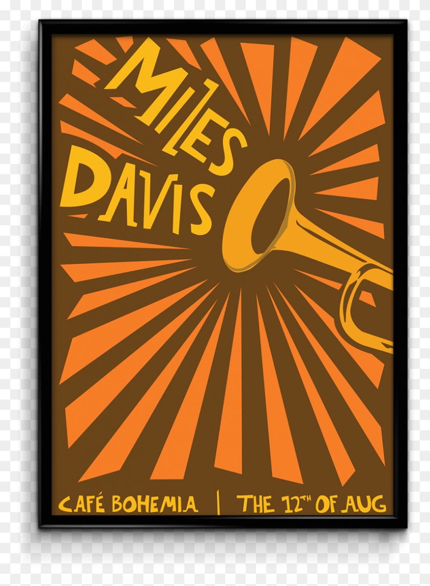 794x1104 Miles Davis Poster Graphic Design, Advertisement, Brass Section, Musical Instrument HD PNG Download