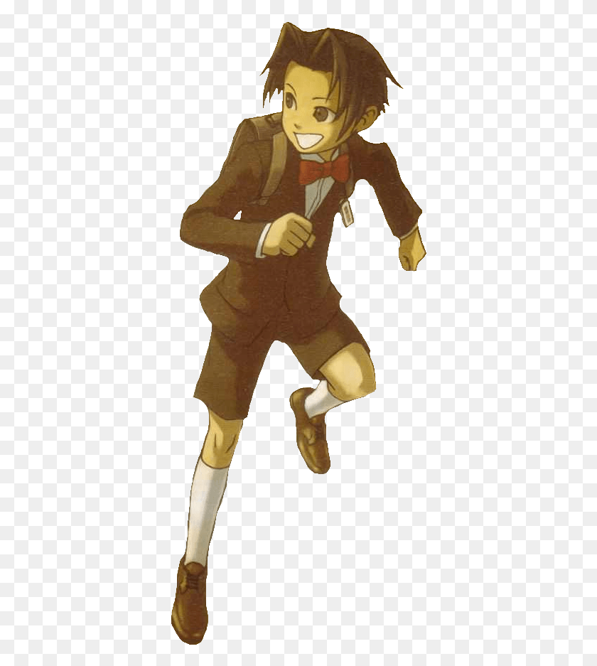 360x877 Miles Edgeworth Kid Miles Edgeworth, Clothing, Apparel, Person HD PNG Download