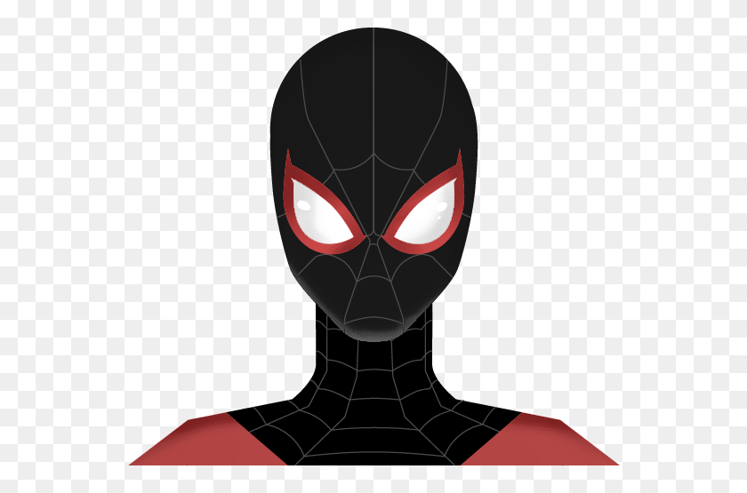 554x495 Miles Morales Spider Man Into The Spider Verse Drawing Miles Morales, Alien, Mammal, Animal HD PNG Download