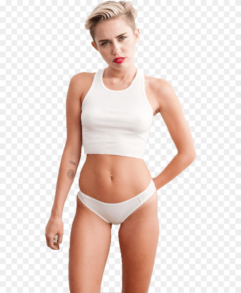 533x1021 Miley Cyrus Images Miley Cyrus Wrecking Ball, Underwear, Clothing, Swimwear, Lingerie Transparent PNG