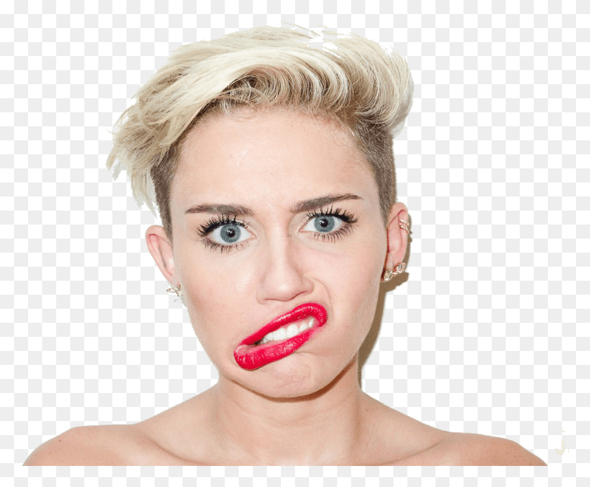 954x776 Miley Miley Cyrus White Background, Person, Human, Mouth HD PNG Download