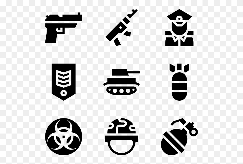 529x505 Militar Art Icon Vector, Gray, World Of Warcraft HD PNG Download