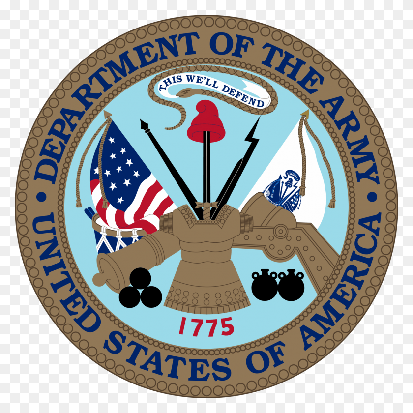 1506x1506 Military Emblem Us Army Emblem, Logo, Symbol, Trademark HD PNG Download