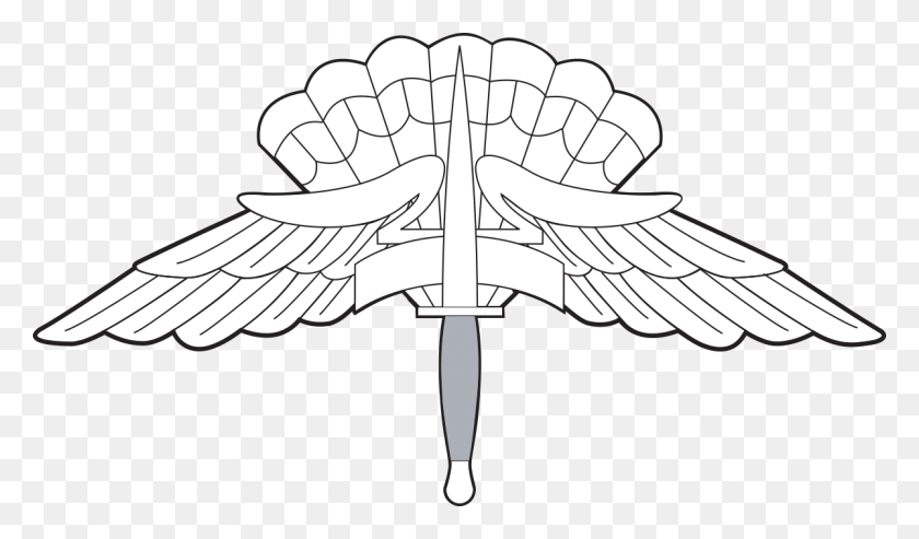1200x667 Paracaidista De Caída Libre Militar, Símbolo, Emblema, Arma Hd Png