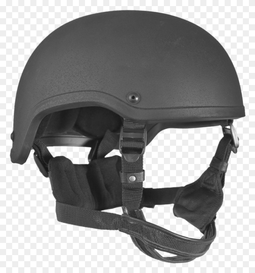 876x943 Military Helmet Black Ballistic Helmet, Clothing, Apparel, Crash Helmet HD PNG Download