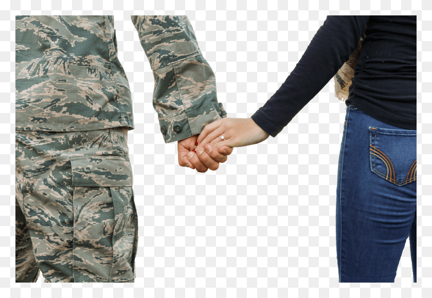 6000x4000 Military Men Holding Wife39s Hand HD PNG Download