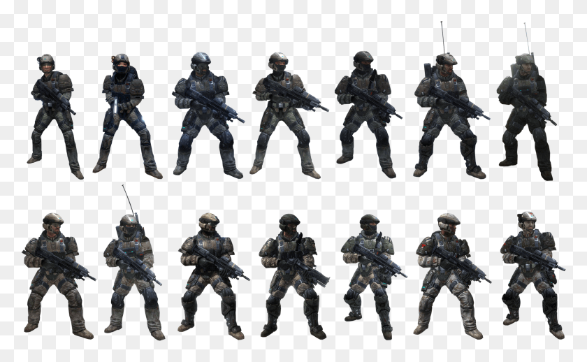 2455x1444 Military Troops Halo Reach Marines Armor, Person, Human, Helmet HD PNG Download