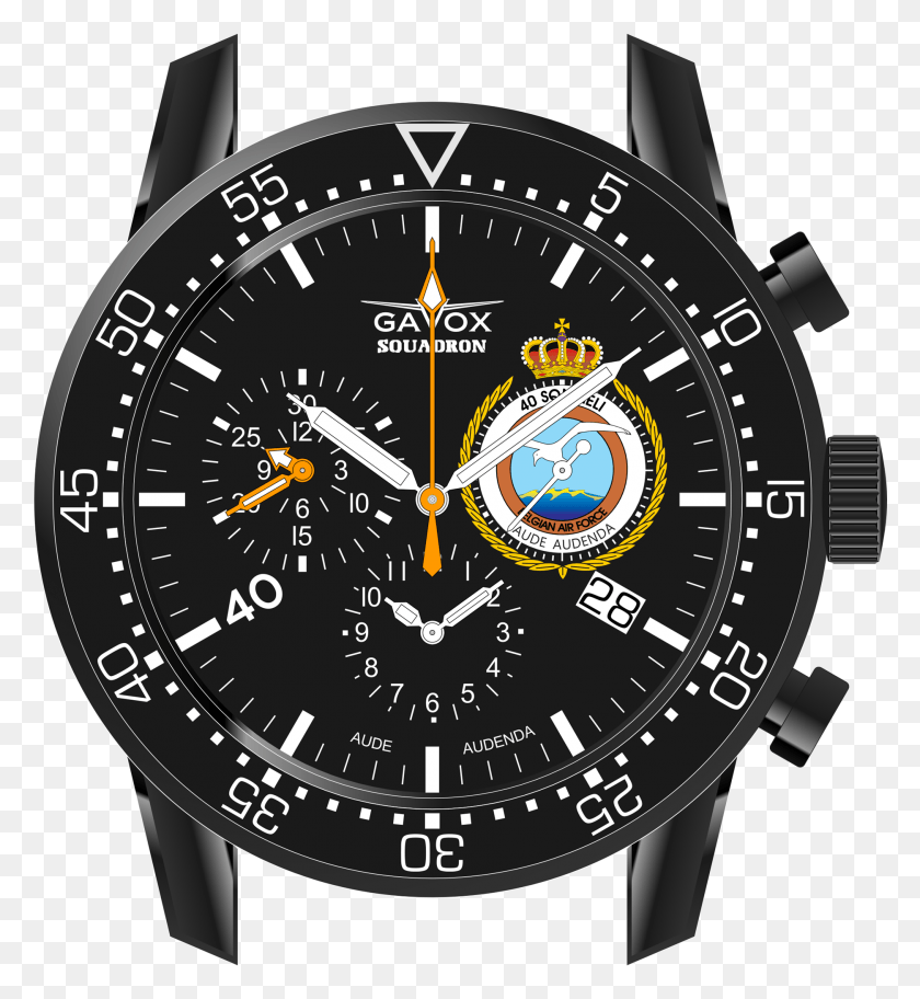 1873x2048 Military Watches Gavox Squadron Mil Spec Pvd Belgian Air Force 40 Squadron, Wristwatch, Clock Tower, Tower HD PNG Download